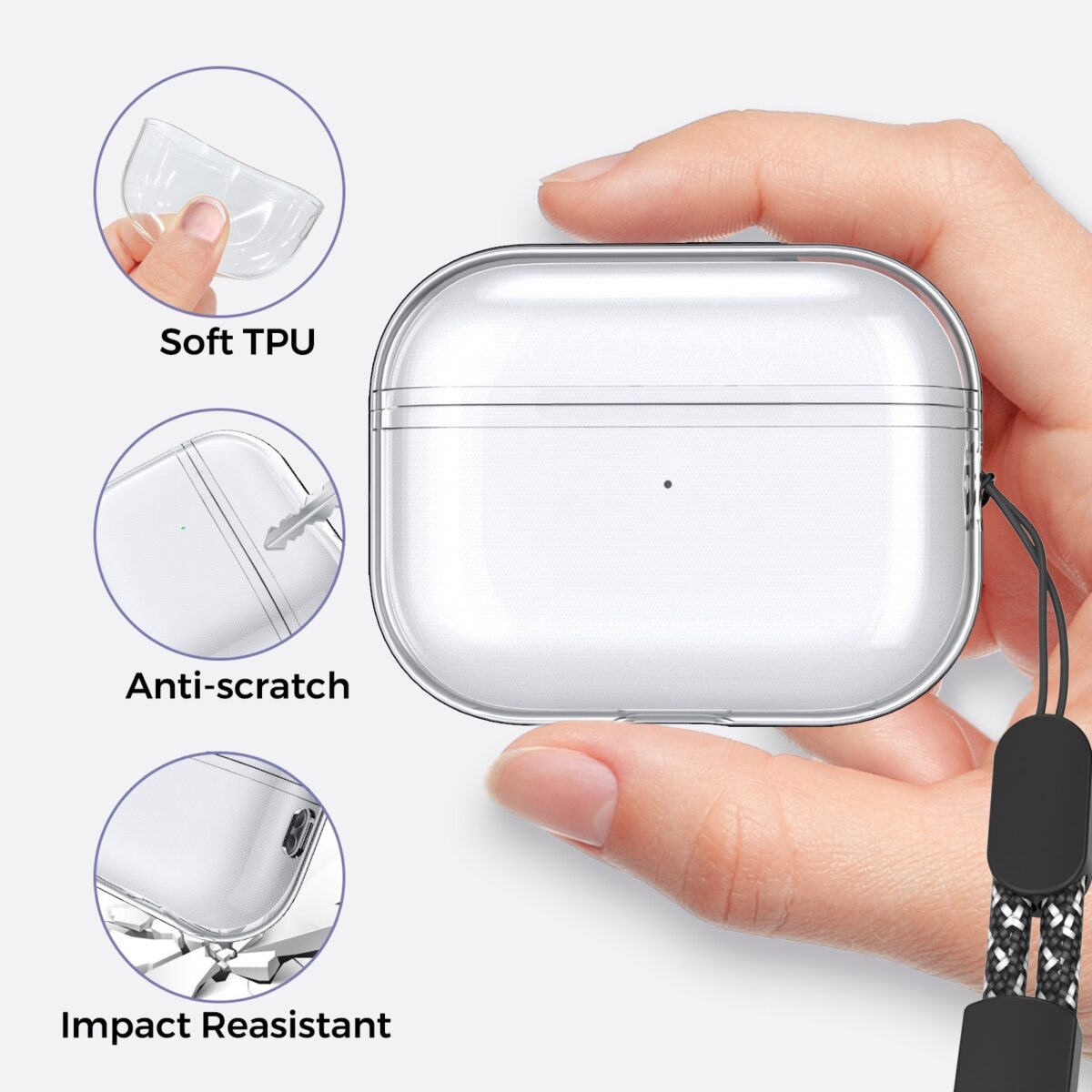 Clear AirPods Case - Image 3